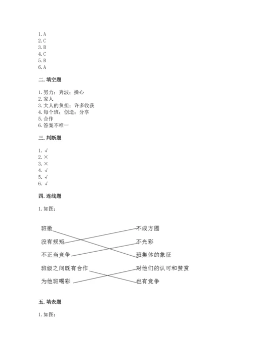 部编版四年级上册道德与法治期中测试卷【满分必刷】.docx