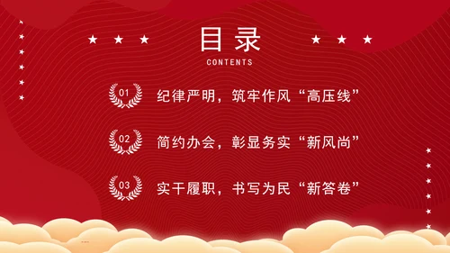 2025年全国两会精神学习会风简约纪律严明务实高效PPT课件