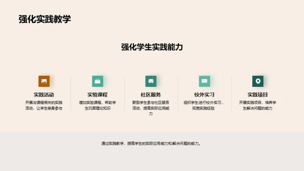 革新学科教学模式