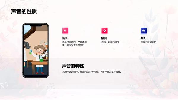 音乐科学教学PPT模板