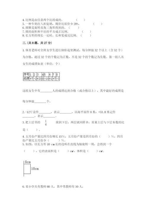成都外国语学校小升初数学试卷附参考答案（能力提升）.docx