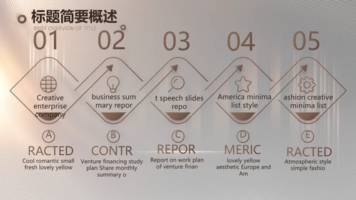 路演创新商业计划书商务动态PPT模板