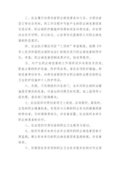 职业卫生管理制度范本.docx
