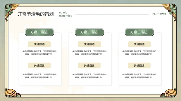 伊斯兰文化回族开斋节活动策划PPT