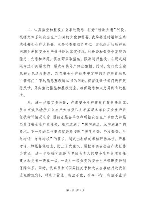 文体局年度安全生产工作计划.docx