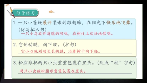 【核心素养】部编版语文四年级下册-5.琥珀 第2课时（课件）