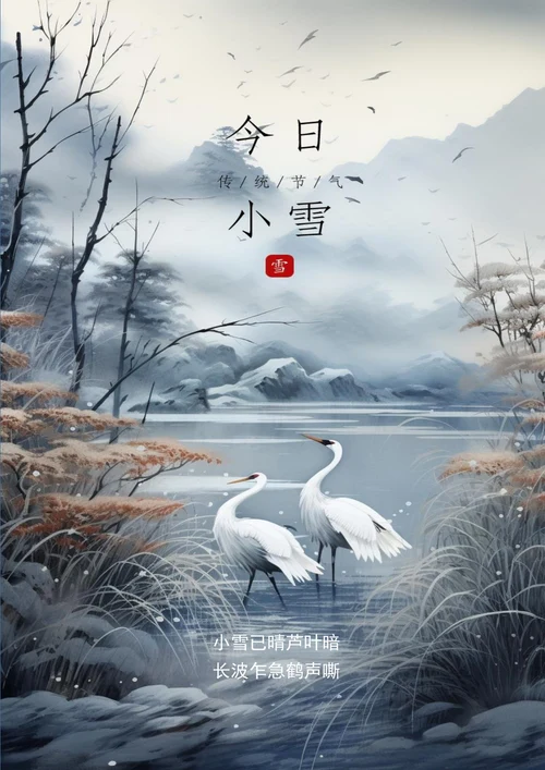 小雪已晴芦叶暗小雪海报