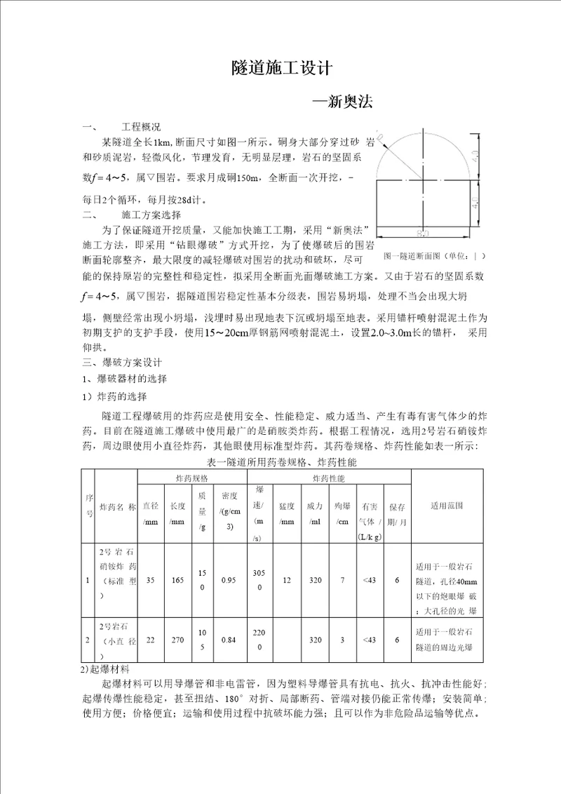 隧道爆破设计3