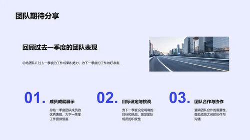 季度成果及团队荣誉PPT模板