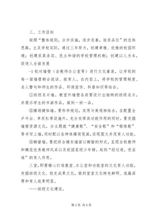 校园文化建设发展规划方案.docx