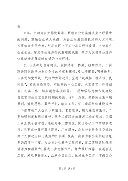 县委书记在工商联换届会员代表大会上的讲话.docx