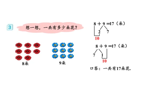 第八单元 第2课时 8、7、6加几 教学课件(共35张PPT)一年级数学上册 人教版