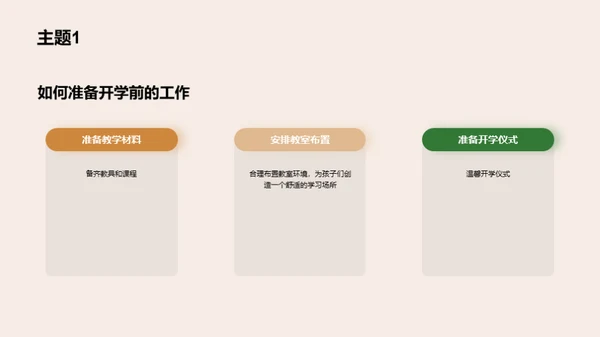 培训师：如何让幼儿园开学更顺利