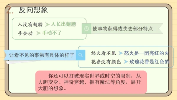 统编版语文三年级下册2024-2025学年度第五单元习作：奇妙的想象（课件）