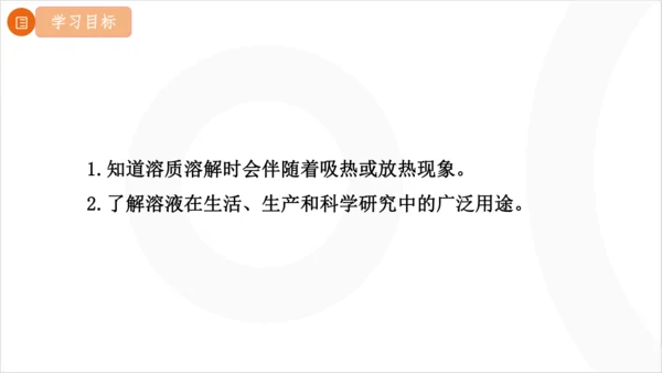 9.1.2 溶解时的吸热或放热现象 溶液的应用课件(共21张PPT内嵌视频)2024-2025学年化