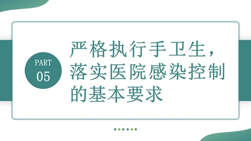 深青色简约形状叠压住院患者的安全管理医务培训PPT模板医疗