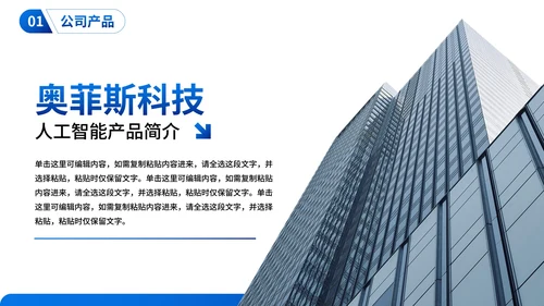 实景商务高级商业模式画布商业计划PPT模板