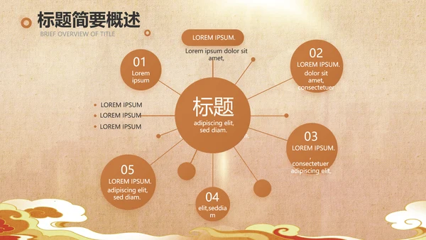 古典中国风国家博物馆动态PPT