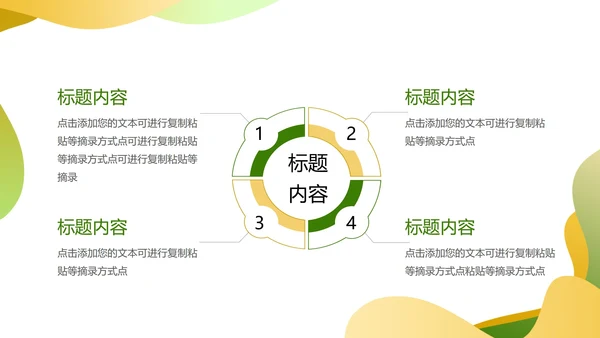 绿色简约世界知识产权日PPT模板