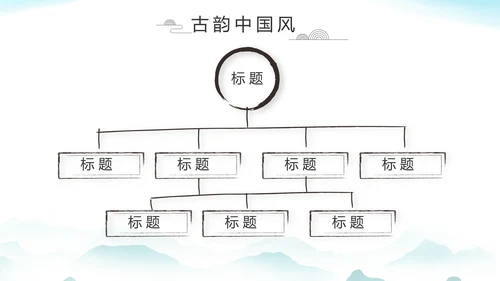 大气中国风党风廉政文化工作总结PPT