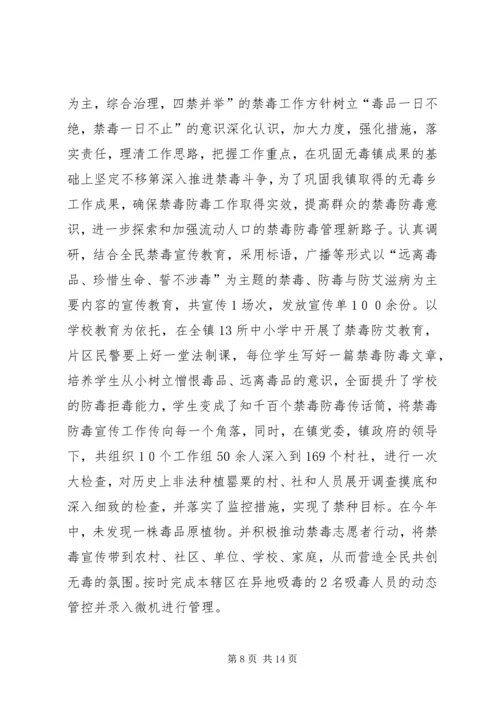 乡镇政法综治工作总结_1.docx