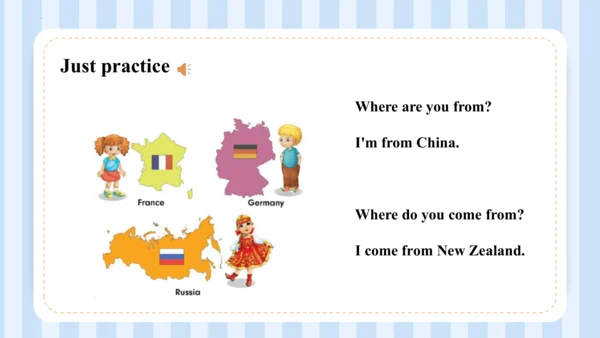 Unit 1  We have new friends Lesson 3 - Lesson 4 课件