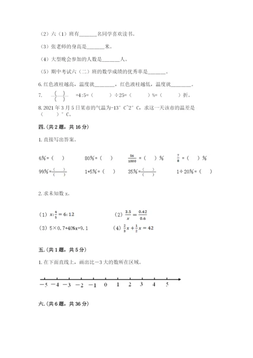 西师大版小升初数学模拟试卷1套.docx