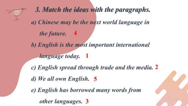 Module 7 English for you and me Unit 2 We all own 