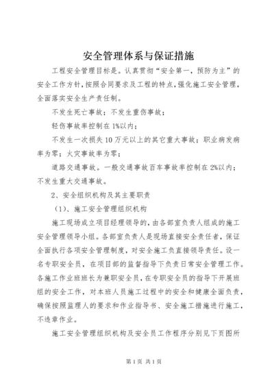 安全管理体系与保证措施.docx