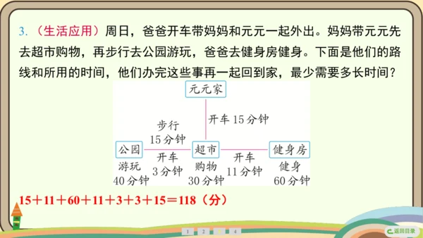 人教版数学四年级上册8.1 沏茶问题课件(共16张PPT)