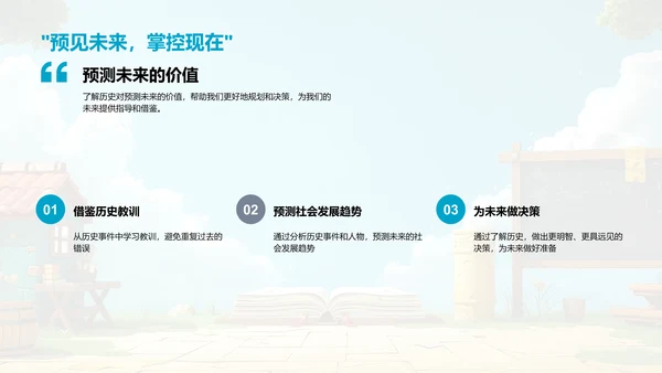 历史知识普及PPT模板