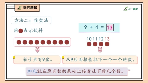 【课堂无忧】人教版一年级上册-5.1 9加几（课件）