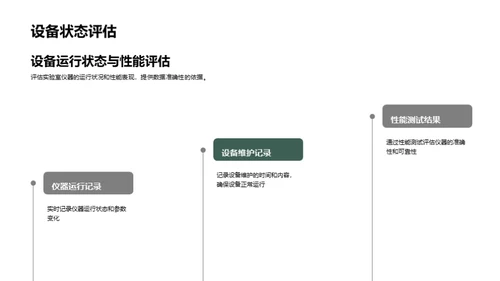 实验室设备操作与维护