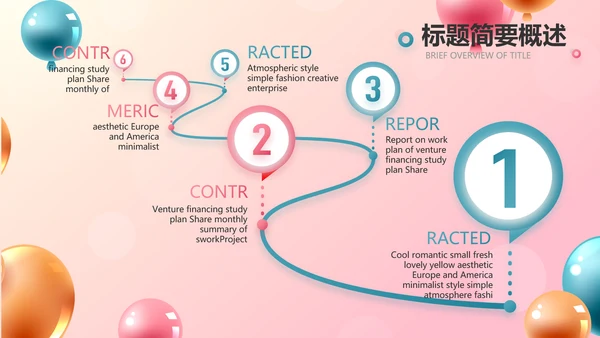 唯美气球活动营销方案销售策划动态PPT模板