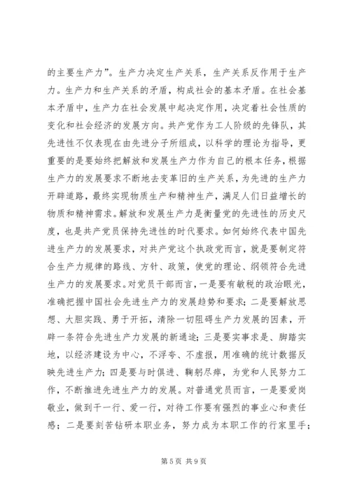 保持共产党员先进性的时代内涵.docx