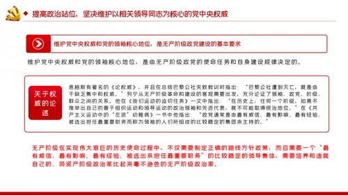 旗帜鲜明讲政治对党忠诚看担当党课PPT