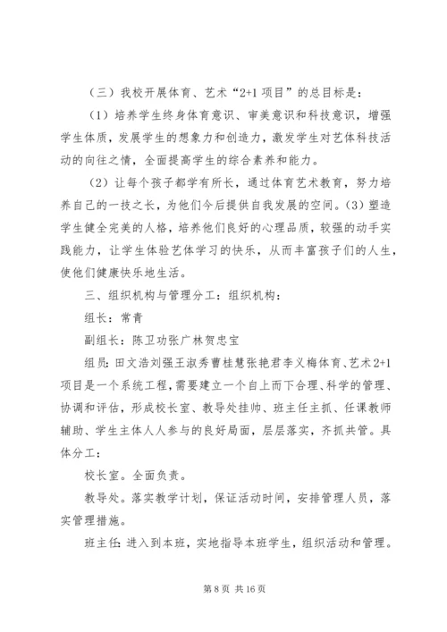 二加一活动实施方案.docx
