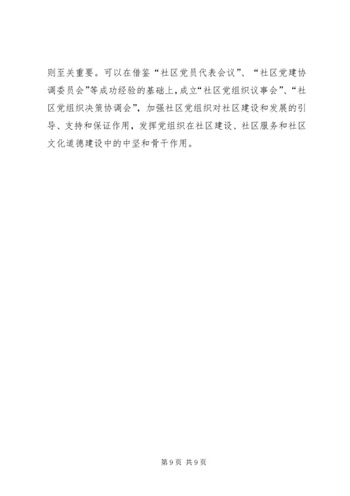 社区党组织作用发挥情况的调研报告 (6).docx