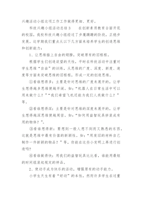 科技兴趣小组活动总结.docx