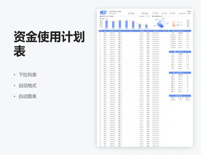 资金使用计划表