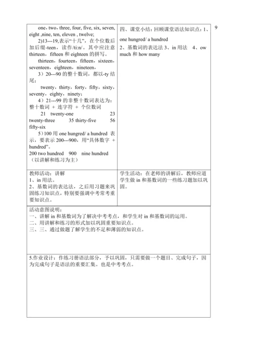 新课改单元整体教学设计人教版七年级上册Unit 7 How much are these socks
