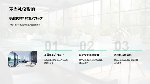 家居业务洽谈新礼仪