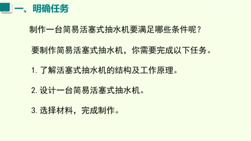 人教版（2024）物理八年级下册9.4 跨学科实践：制作简易活塞式抽水机课件（23张PPT)