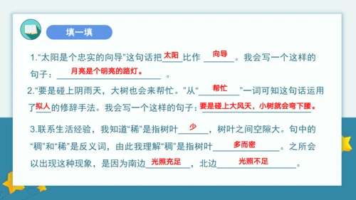 统编版2022-2023学年二年级语文下册期末单元复习第六单元知识点复习（课件）