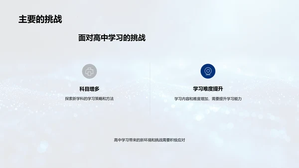 高一学习规划与策略PPT模板