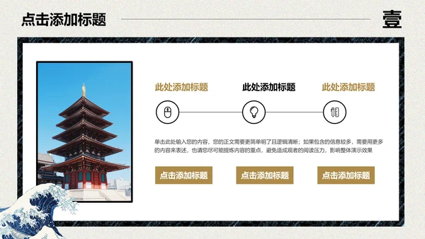 复古浮世绘个人年终总结演示PPT模板