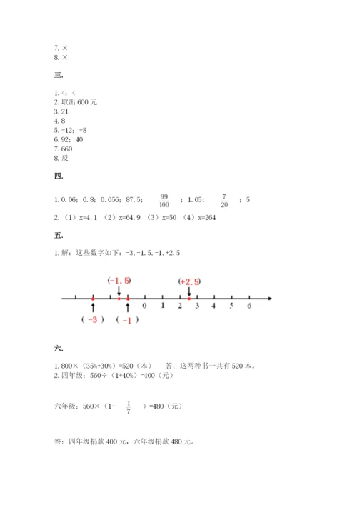 冀教版小升初数学模拟试题精品（黄金题型）.docx