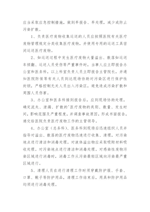 医疗废物应急预案_1.docx