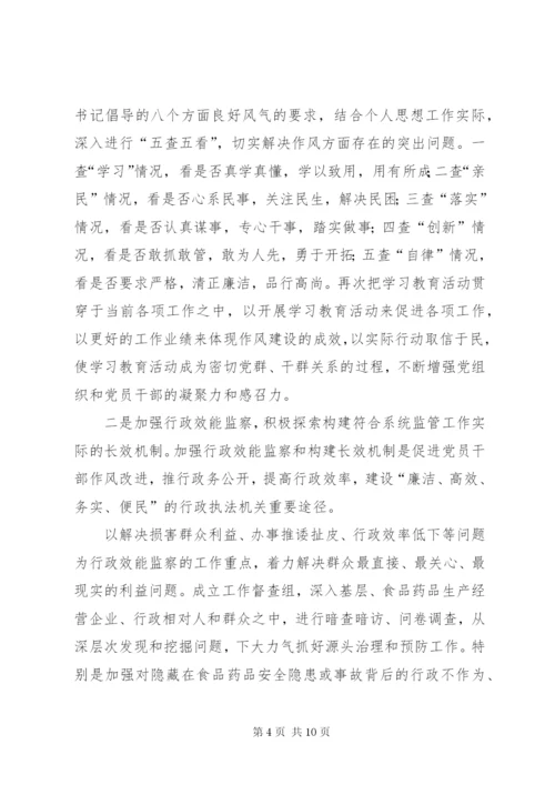 纪检监察干部监督工作总结.docx