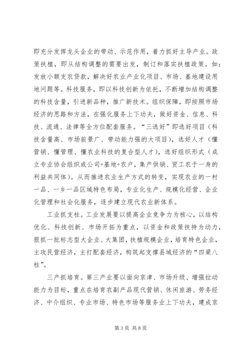 八措并举，促进县域经济发展学习心得.docx